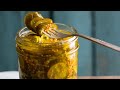 خيار مخلل علي الطريقه الامريكيه نفس مخلل مكدونالدز و هارديز 🥒 😋 Bread and Butter American pickles