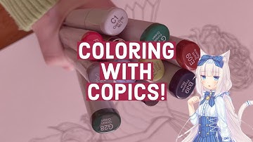 My First Time Using Copic Markers