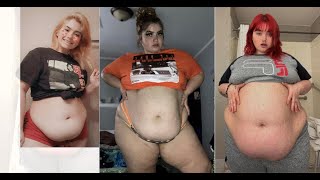 26 Beautiful BBW/SSBBW'S Before & After Weight Gain Pics (18+)