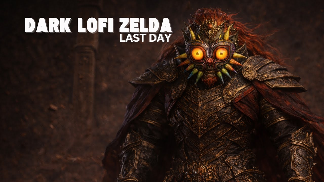 Dark Lo-Fi Zelda – "Last Day" Dark Lo-fi 🏰|Dark Beats for Focus, Study, Sleep & Chill