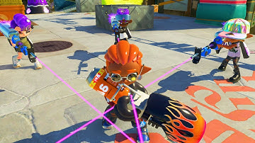 Being Hunted by E-Liters in Splatoon 3