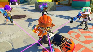 Being Hunted by E-Liters in Splatoon 3
