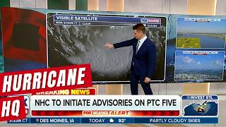 PTC-Five forms in the Gulf targeting Texas, Louisiana with thunderstorms and heavy rain
The National Hurricane Center will initiate advisories on PTC Five as it was designated in the Gulf on Monday. Impacts are expected in Texas, Louisiana. FOX Weather Meteorologist Stephen Morgan has the latest:
Watch more FOX Weather videos: https://www.foxweather.com/video
We’ve got you covered! Whether you’re planning your morning commute or keeping a close eye on a severe storm, no one keeps you prepared like FOX Weather - the perfect resource to keep you safe and secure from whatever Mother Nature throws your way. FOX Weather, Weathering It Together!
Heres how you can stay safe with the FOX Weather app:
· Get alerts for dangerous weather in your area
· Stream our 24/7 live coverage with our hurricane experts
· Track storms in your area with the 3D mobile radar
Download for free on iOS and Android devices! PTC-Five forms in the Gulf targeting Texas, Louisiana with thunderstorms and heavy rain
