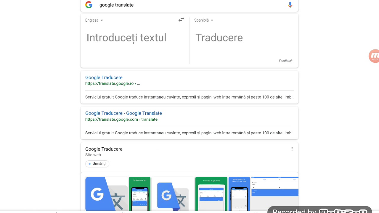 Nu căutați asta pe google translate! YouTube