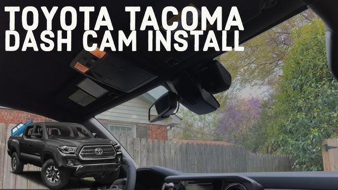 BlackVue DR490-2CH Dashcam Toyota Tacoma Install