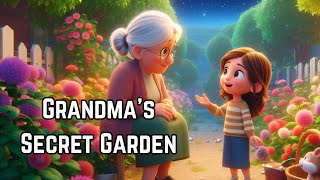 Grandma's Secret Garden | English Story for Kids | Life Lesson | Bedtime Storytelling | Kids Story