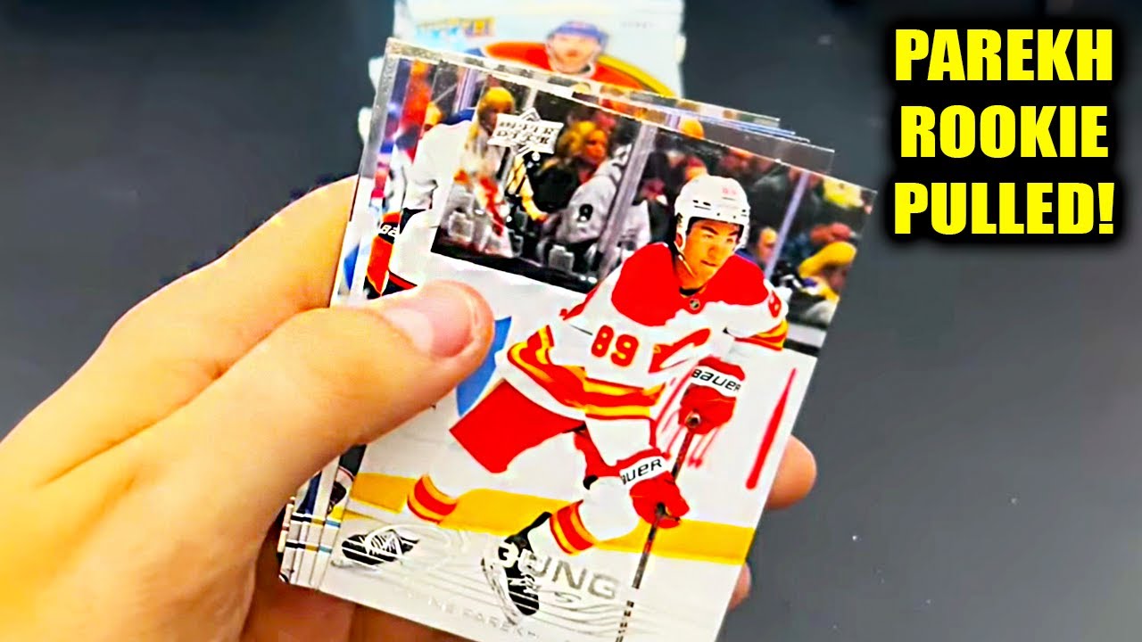 Zayne Parekh PULLED! Opening a Hockey Hobby Box of 25/26 Upper Deck Series 1!  | JN Cards Reaction