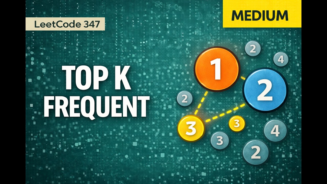 Top K Frequent Elements - Leetcode 347 - Python - YouTube