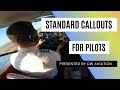 Standard Callouts for Student Pilots