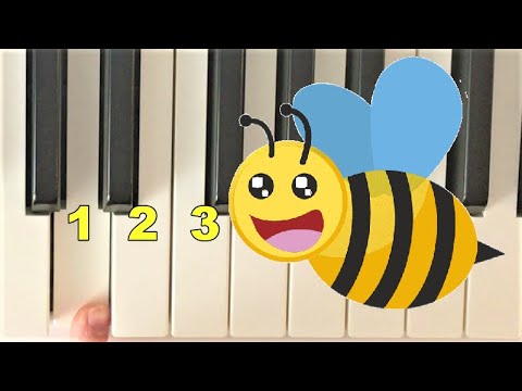 КАК играть 🐝🎹 ПЧЕЛОВОД (3 способа) на пианино