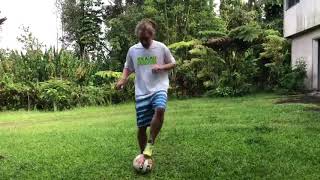 Soccer: Toe Tap Drag Back Control Drill