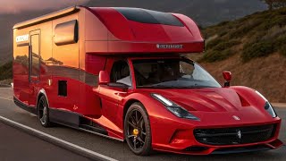Автодом Ferrari 2026 года – воплощение роскоши на колесах | CarCultureState