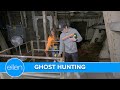 Andy & Linda the Ghost Hunter on the Haunted Queen Mary