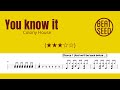 You know it Colony house (★★★☆☆) Drumsheet with music