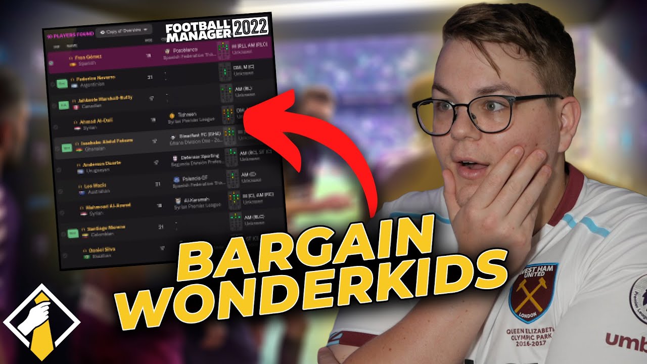 Football Manager 2022: Cheap Wonderkids You Should Buy