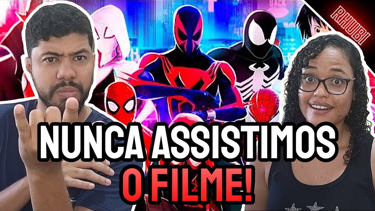 CONHECENDO Aranha-Verso (Multiverso Homem Aranha) | RhubiFlow - REACT EM CASAL