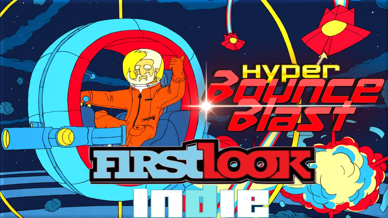 Hyper Bounce Blast Gameplay part 1 - First Look Indie Playthrough Let's Play