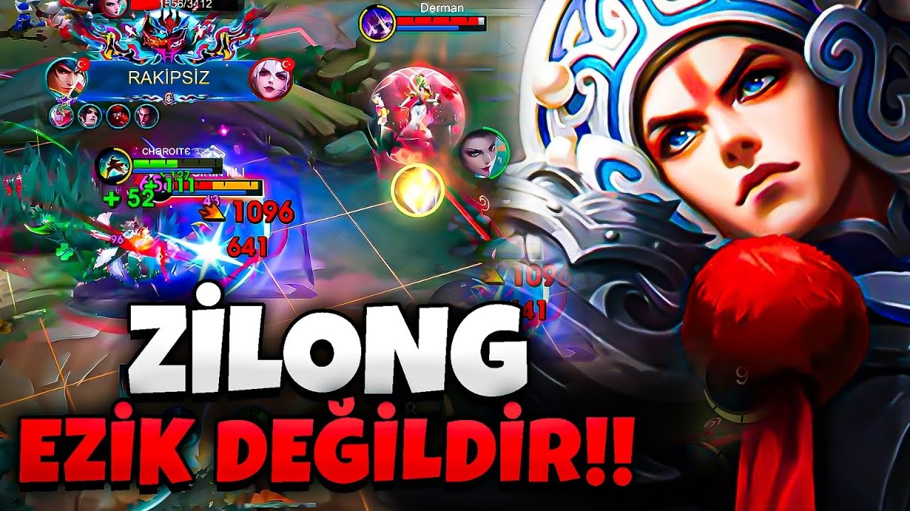 ZİLONG'A EZİK DERLER AMA DELİP GEÇER! | 2 SANİYEDE DÜZ VURARAK MANYAK! - Mobile Legends