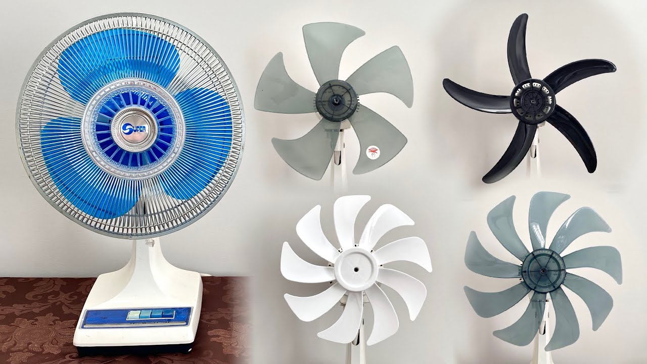 1970-е годы: 12-дюймовый осциллирующий вентилятор Super 1970-х годов | Сравнительный тест лопасте...