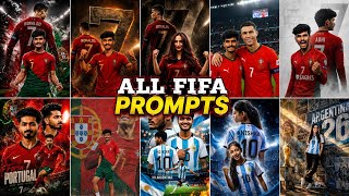 Ronaldo Fans Ai Photo Prompt? | 2026 Fifa World Cup Photo Editing- Trending Portugal Poster Tutorial
