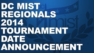 DC MIST Tournament Date Announcement!