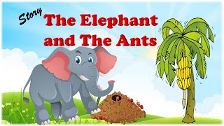 The Elephant And The Ants || Story in English || moral story for kids || Short story #shortsvideo