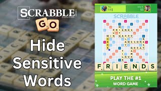 How to Hide Sensitive Words on Scrabble Go? 2024 (Quick & Easy) | Scrabble Go screenshot 5