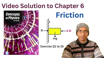 HCV Chapter 6 Friction Video Solutions (Exercise Q.1 to Q.15)