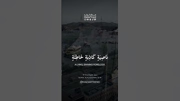 سورة العلق - ألم يعلم بأن الله يرى - محمد صديق المنشاوي - مدار ترند MadarTrend