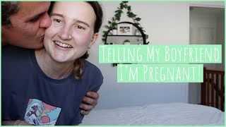 Telling My Boyfriend I'm Pregnant // First Time Parents *Emotional*