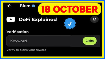 Blum New Code Difi Explained 18 October | DiFi Explained Blum Code  | Blum New Code Today #blum