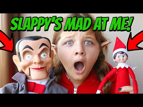 elf-on-the-shelf-is-back!!-slappy's-not-happy!-slappy-turns-aubrey-into-an-elf