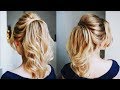 How to create big volume with thin hair in a ponytail