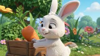🐰🥕 The Little Bunny and the Lost Carrot | Cute Kids Story | Happy Little Toons #Shorts