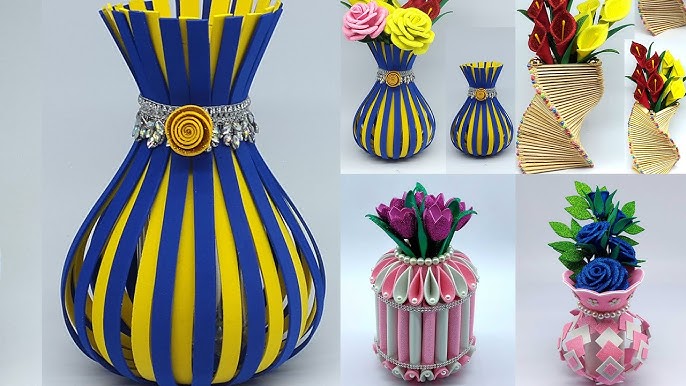 Diy How to Make Vase for Decoration at Home: Easy & Creative Ideas