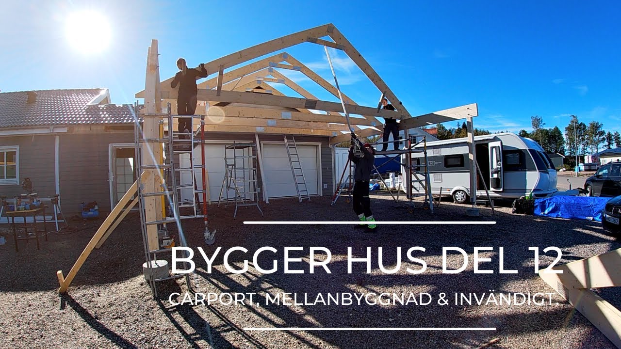 THE JARL FAMILY - Bygger hus (Eksjöhus) del 12.