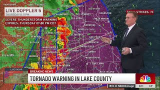 Severe Weather: Tornado watch issued across the Chicago area Thursday night | FULL