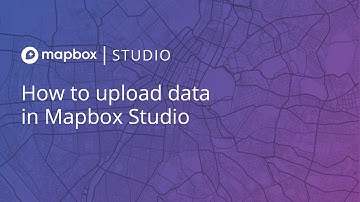 How to upload data in Mapbox Studio