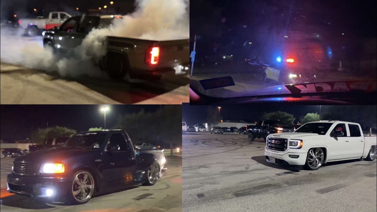 Insane Truck Meet Gets Shut Down By Police! - YouTube