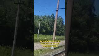 эд4мк-0025 летит как ласточка по участку мошково-порос #железнаядорога #train