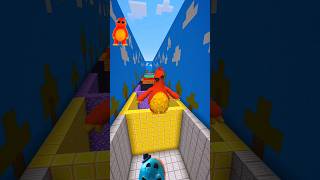 Poppy Playtime characters vs High Jump Challenge P.1 #poppyplaytime #minecraft