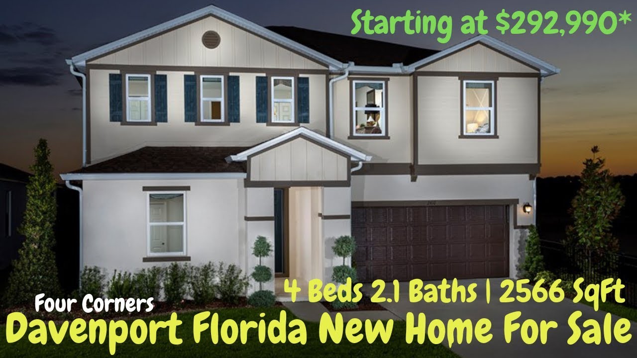 Davenport Florida New Home For Sale 2566 Model by KB Homes at