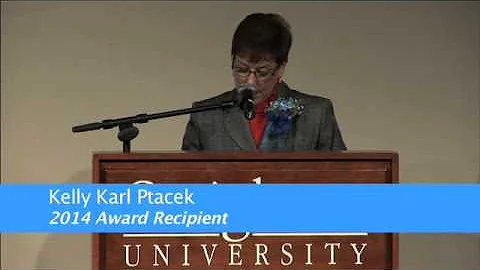 Kelly Karl Ptacek, Award Recipient