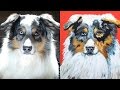 PAINT YOUR PET PARTY from your own photo tutorial | TheArtSherpa