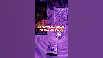 Rose Diamond Table Lamp #shorts #ytshorts #kiddosgadget