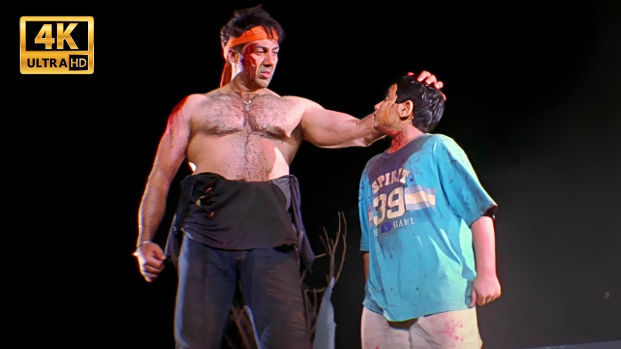 Champion मूवी के Top Best Superhit एक्शन सीन्स | Sunny Deol, Rahul Dev | Action Scenes | Hindi Movie