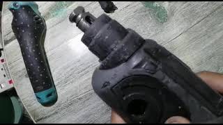 Makita drill bit repair and renovation HR2470 إصلاح وتجديد مثقاب ومطرقة ماكيتا