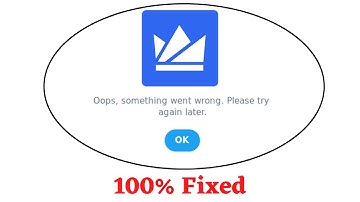 Fix WazirX Oops Something Went Wrong Error. Please Try Again Later Problem Error Solved