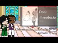 2X//Hamiton react to “Dear Theodosia”//Animatic by ​@szinszin//rushed//super late//gl2 reaction