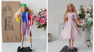 Обзор куклы Barbie BMR 1959 блондинки Милли и ее преображение